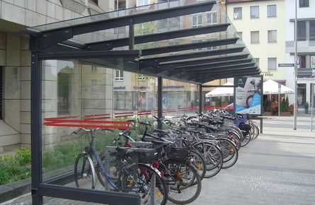 Fahrradüberdachungen und Abstellanlagen für Städte, Gemeinden und Unternehmen